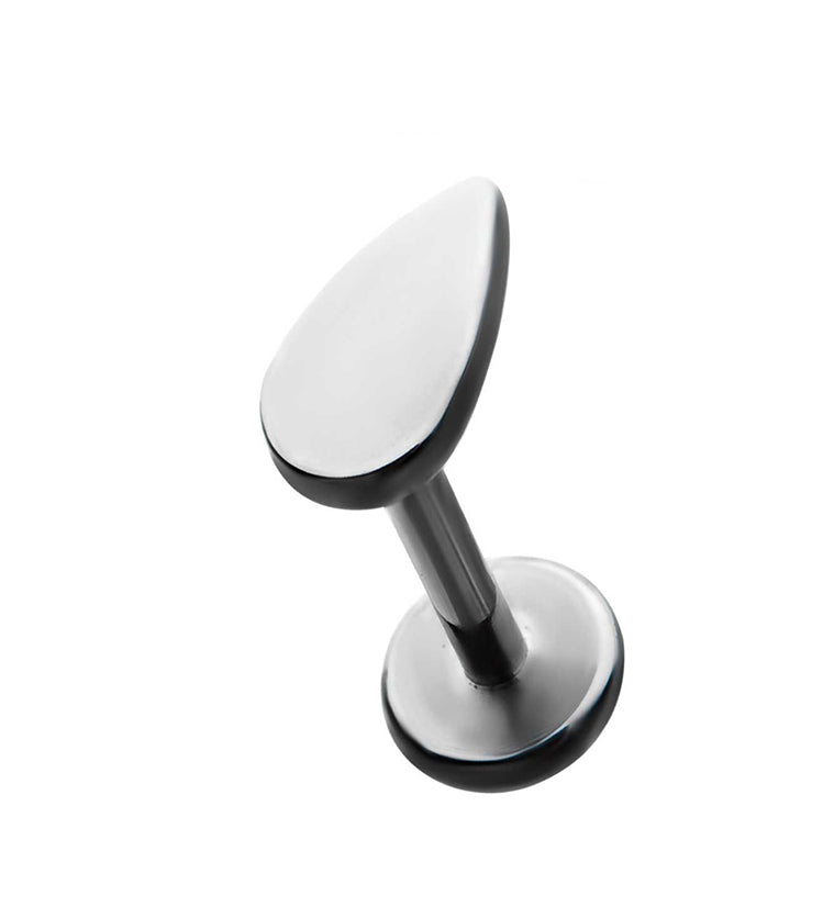 Teardrop Labret Post