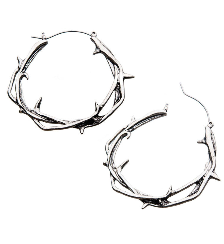 Thorn Plug Hoops