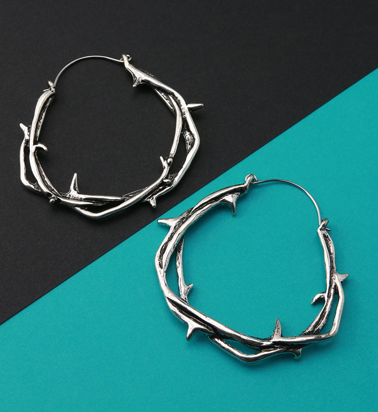 Thorn Plug Hoops