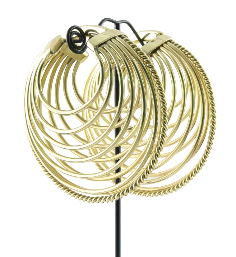Multi Hoop Brass Hangers