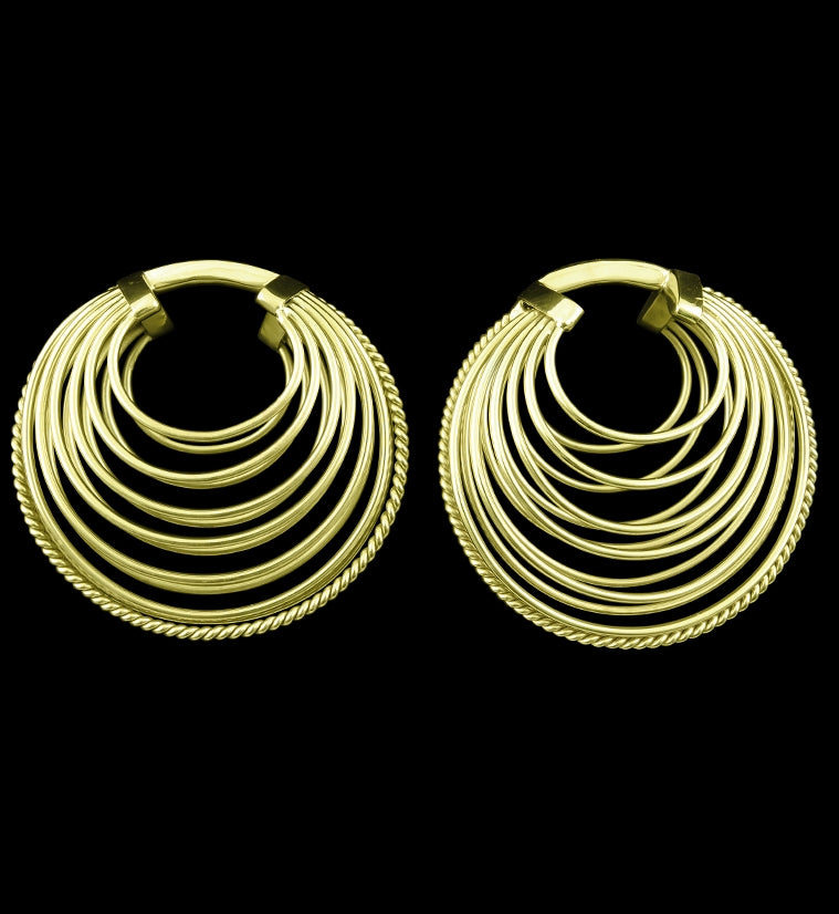 Multi Hoop Brass Hangers