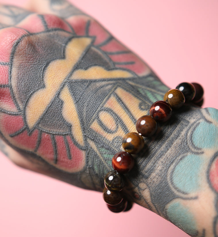 Tigers Eye Stone Bracelet