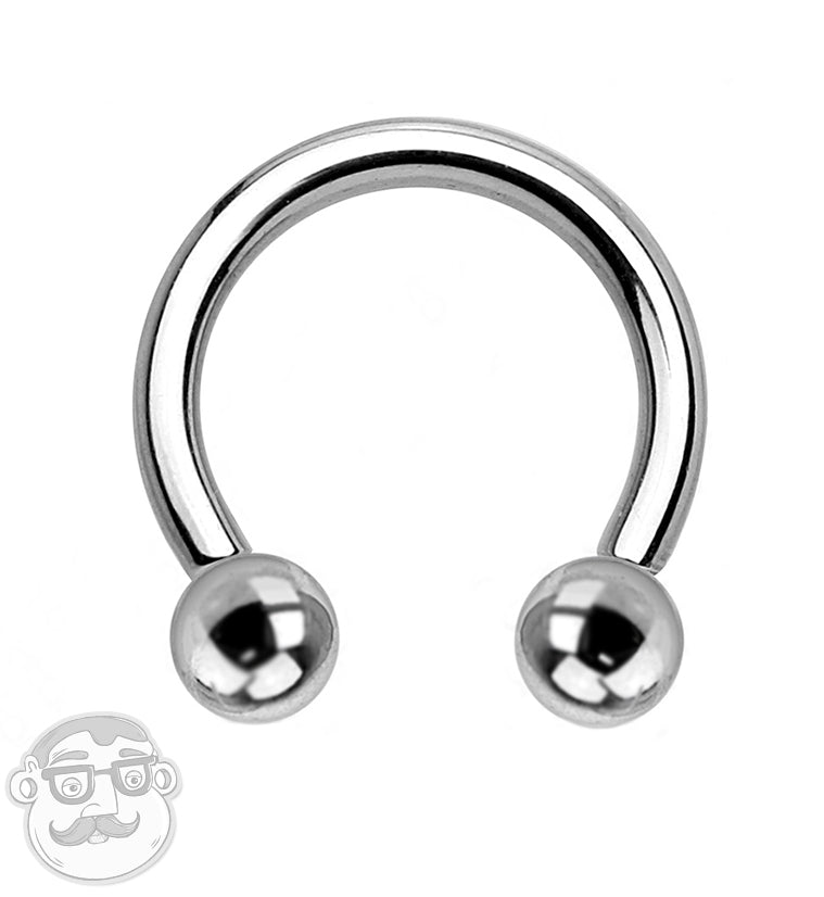 Internally Threaded Titanium Circular Barbell