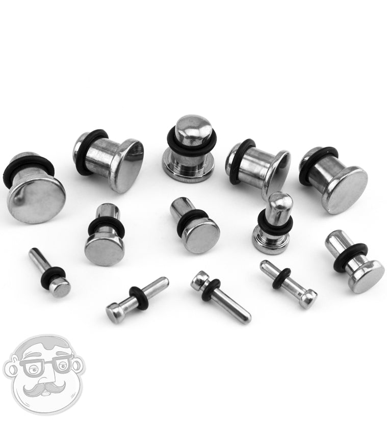 Titanium Single Flare Plugs