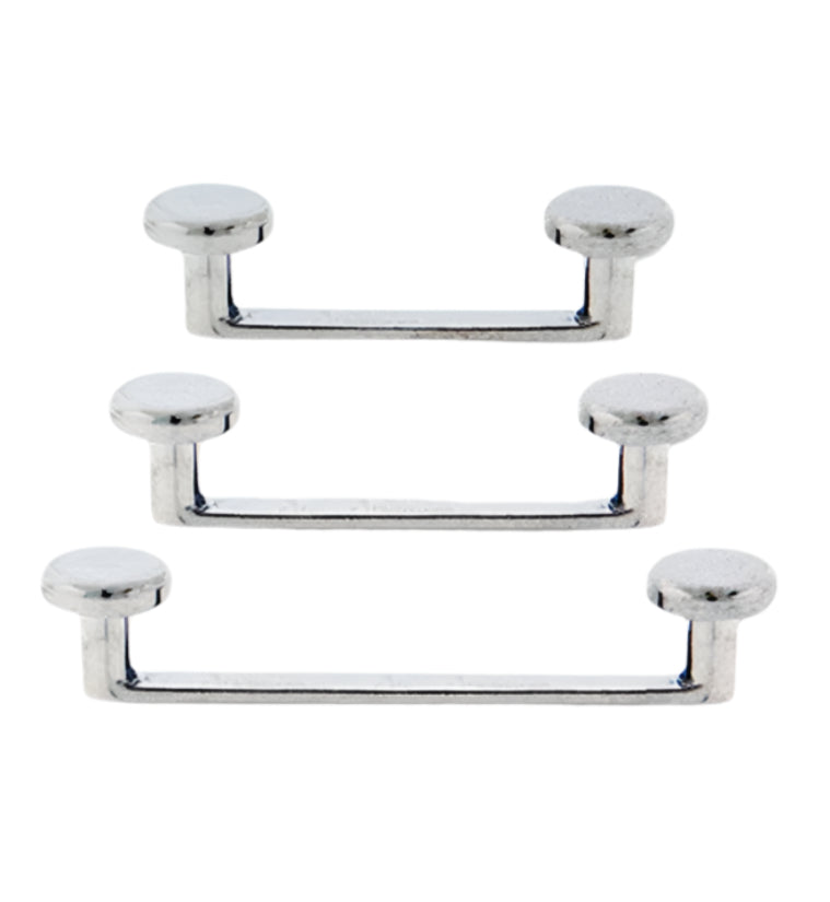 14G Titanium Flat Surface Bar