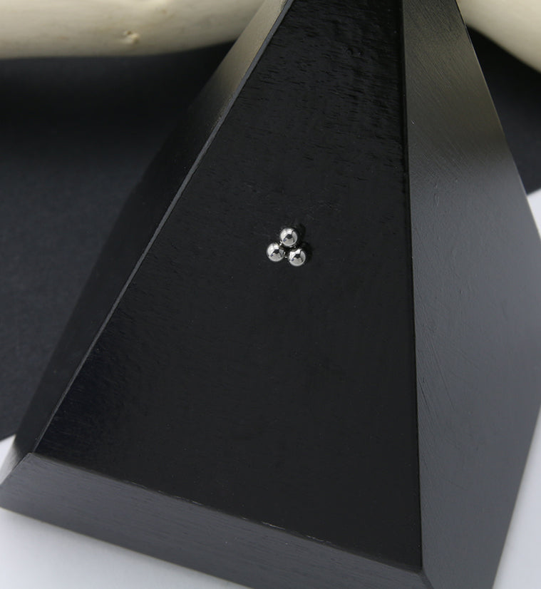 Titanium Triple Ball Threadless Top