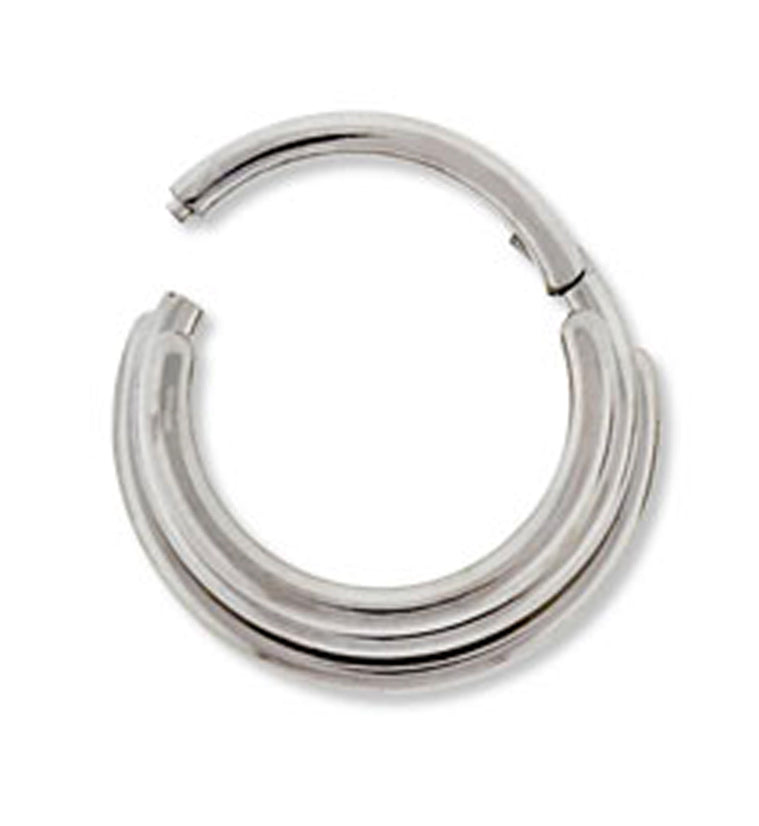 Triple Layered Titanium Hinged Segment Ring
