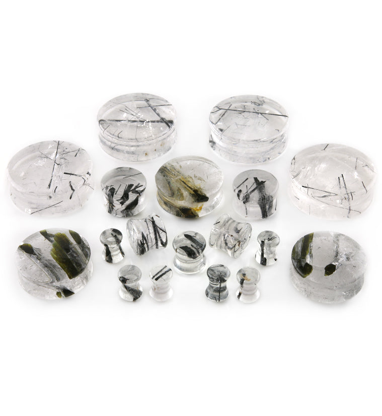 Tourmalated Quartz Plugs