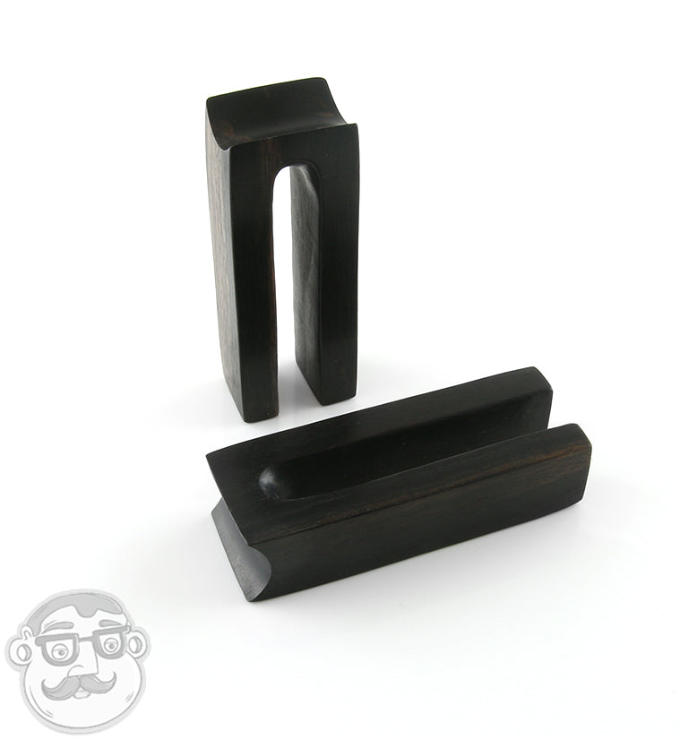 Areng Wood Tower Ear Weights