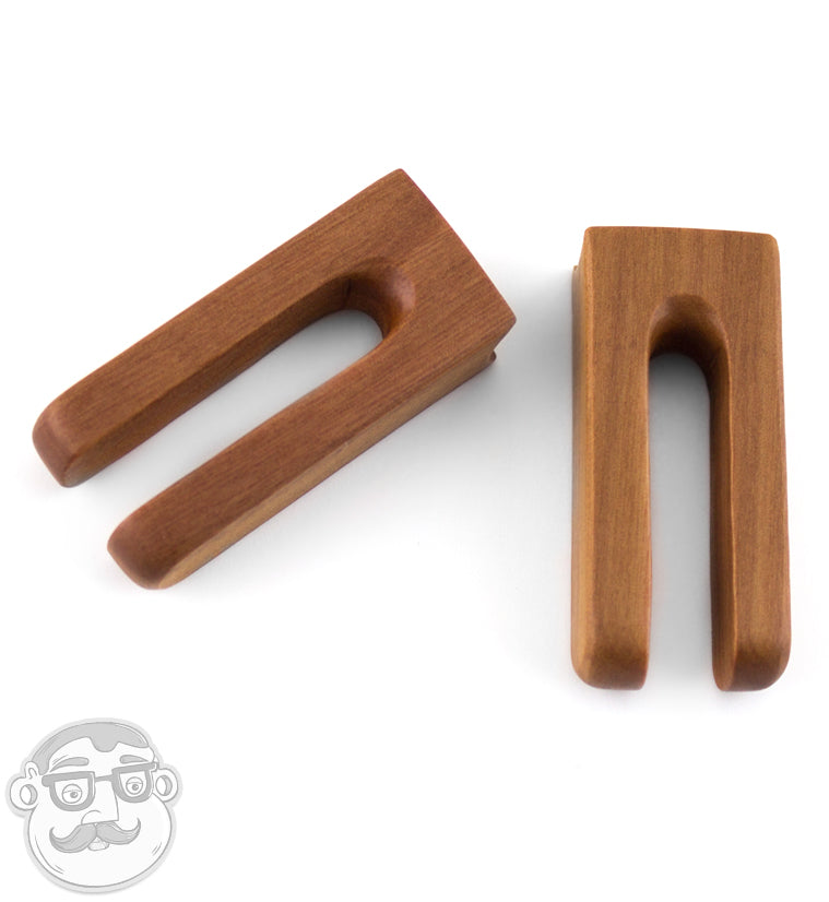Saba Wood Tower Ear Weights