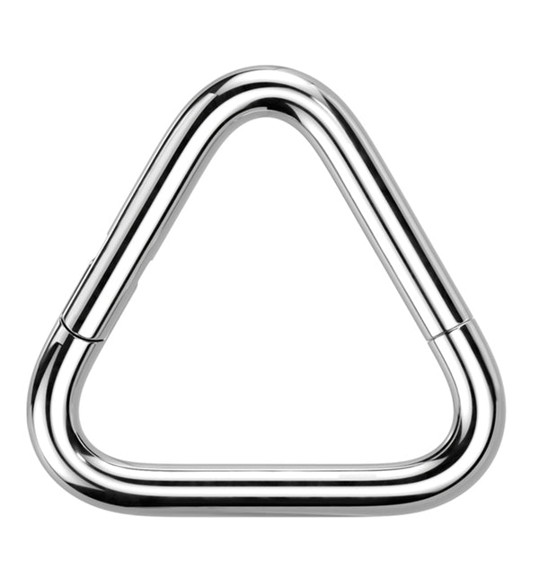 Triangle Titanium Hinged Segment Ring