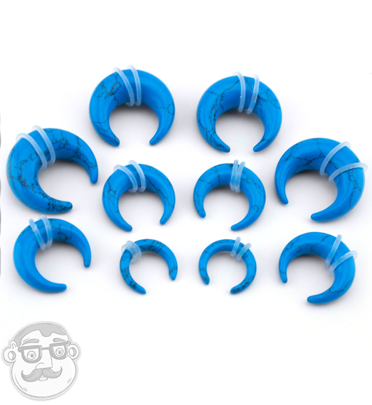 Turquoise Howlite Stone Pinchers