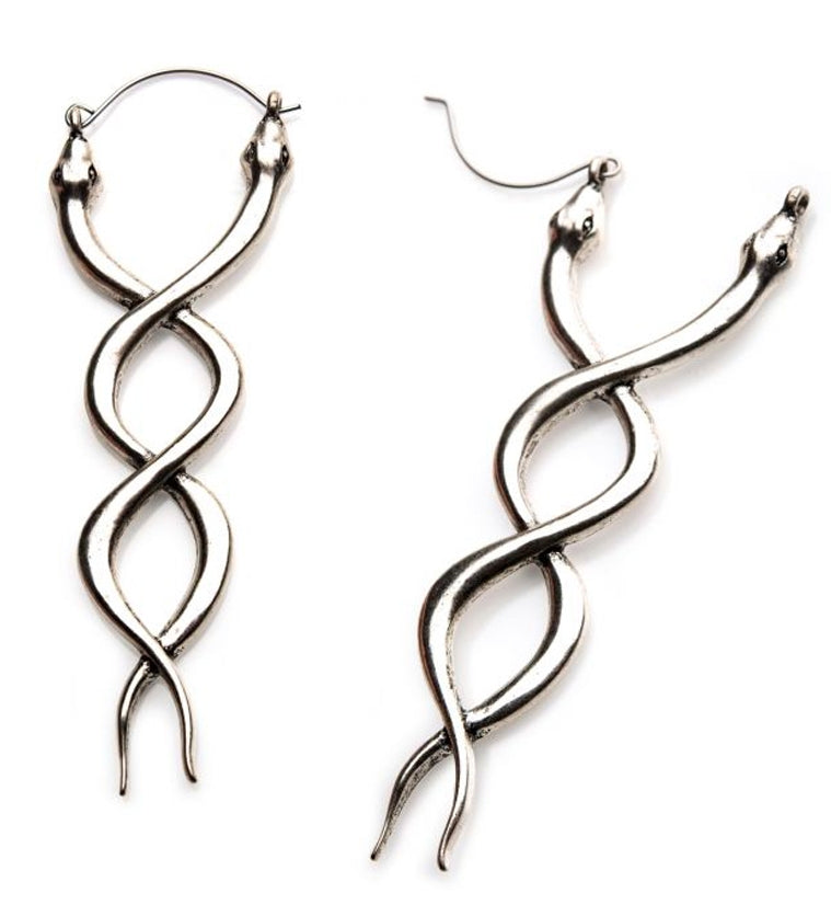20G Twisted Snake Plug Hoops