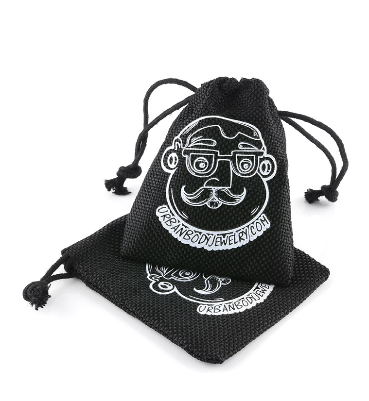 Black Urban Body Jewelry Pouch