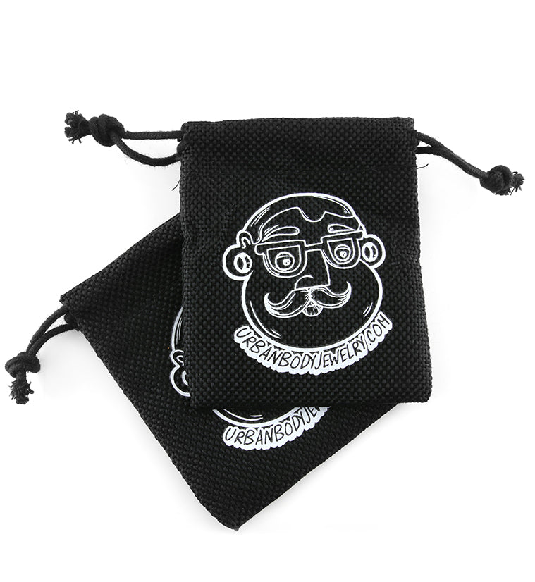 Black Urban Body Jewelry Pouch