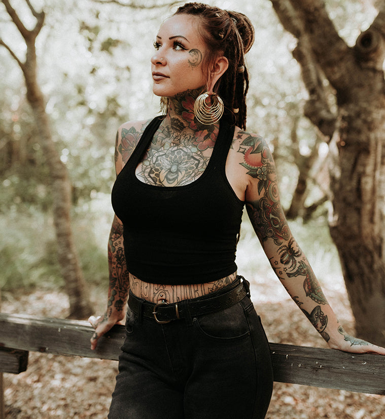 Broad Multi Hoop Brass Hangers