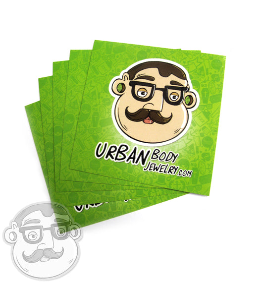 UrbanBodyJewelry.com Stickers