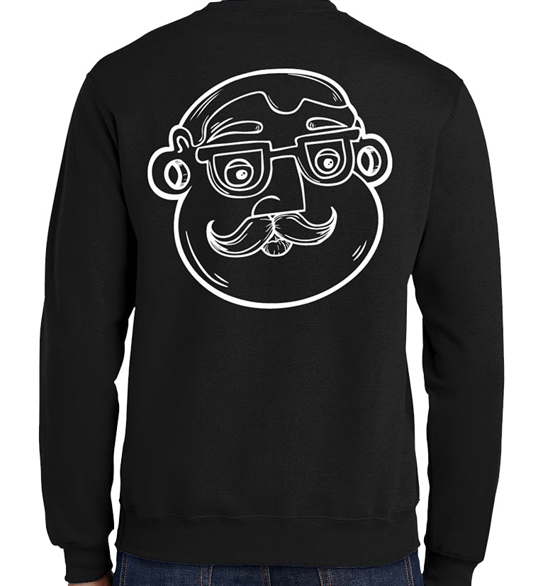 Black Urban Body Jewelry Sweatshirt