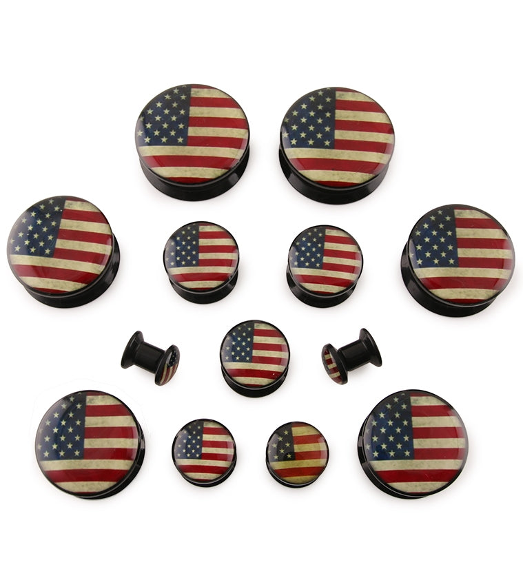 USA Flag Plugs