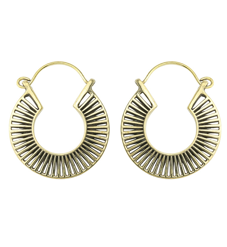 Vane Brass Hangers / Earrings