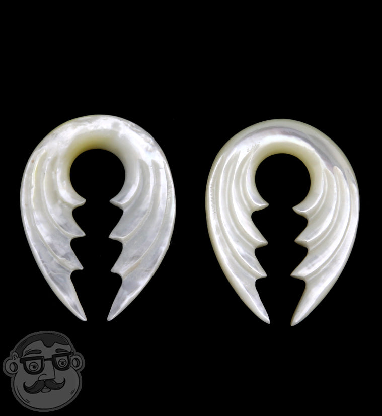 Vane Keyhole Mother of Pearl Hangers