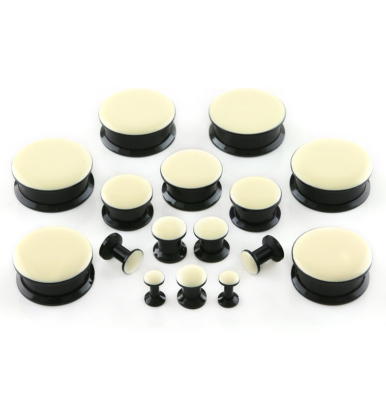 Vanilla Top Acrylic Plugs