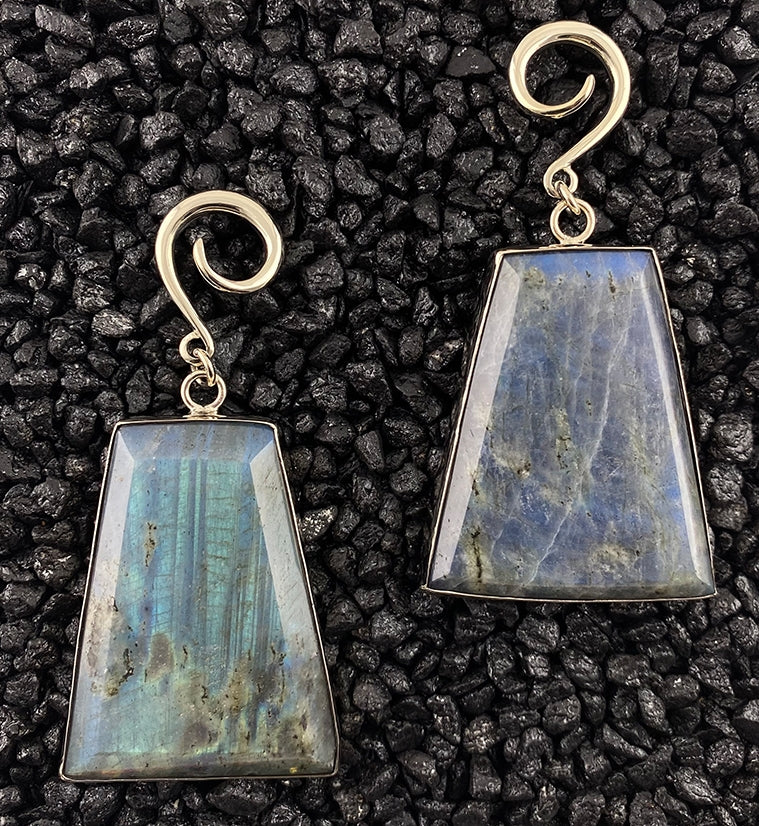 Labradorite Ear Weights