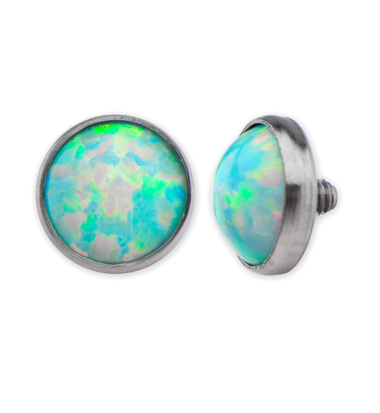 Green Opal Titanium Bezel Top