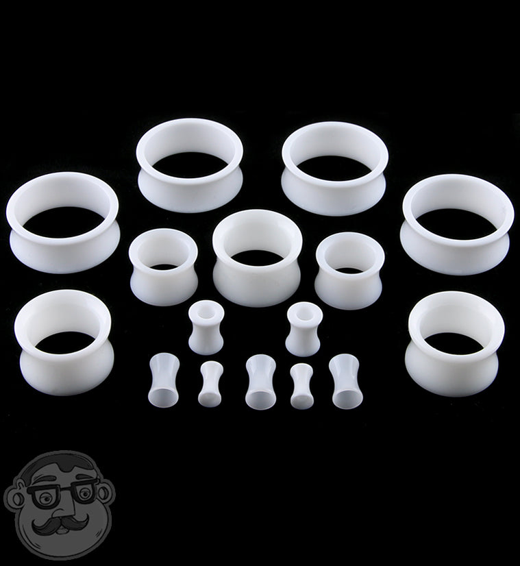 Acrylic White Saddle Tunnels