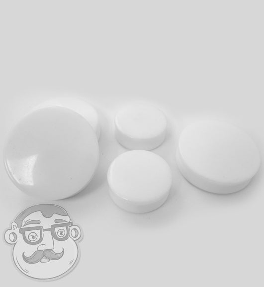 White Quartz Stone Plugs