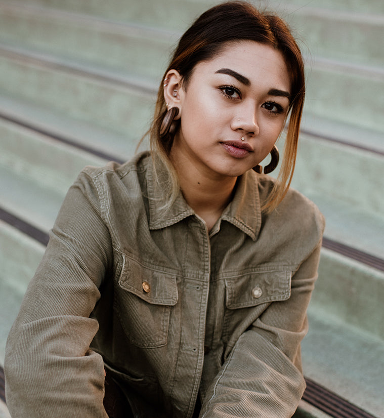 Areng Wooden Hoop Plugs