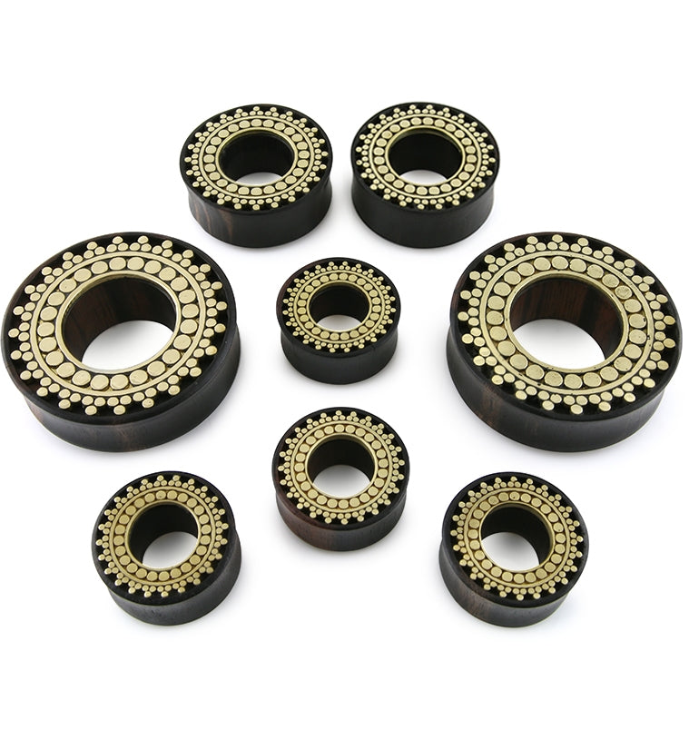 Brass Motif Areng Wooden Tunnels