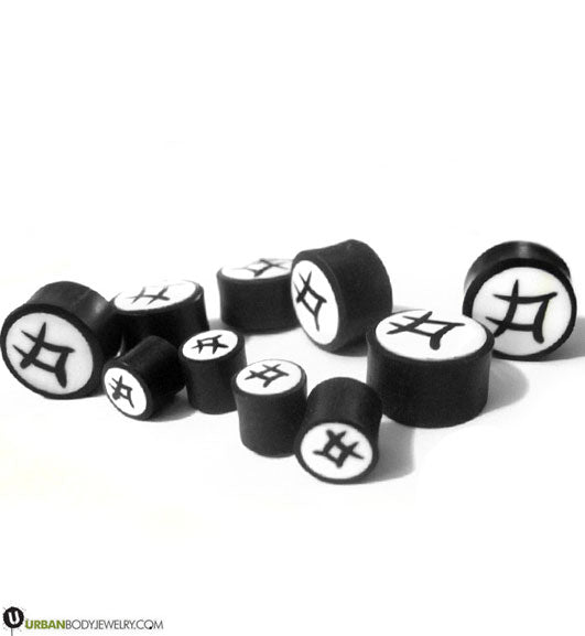 Symbolic Logo Wood Plugs