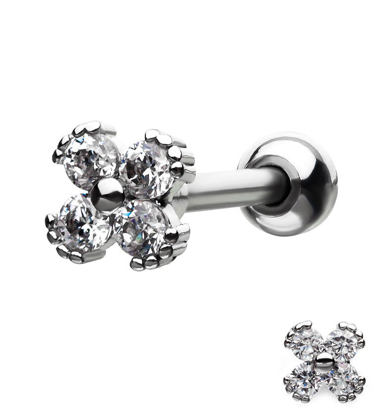 18G Mark CZ Cartilage Barbell