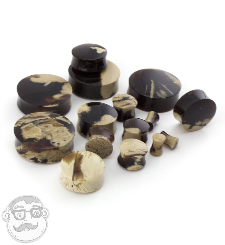 Zebra Amber Plugs