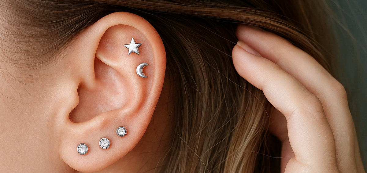 Ear Rings Manipulation The 2:3 Ratio Ear Piercing Rule: A Guide to Creating a Balanced Look