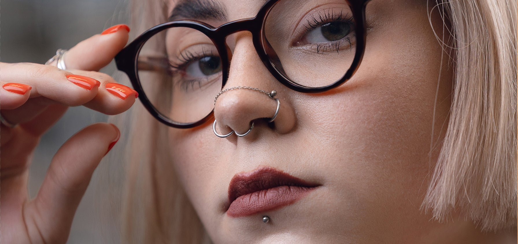 Can You Get a Bridge Piercing With Glasses?