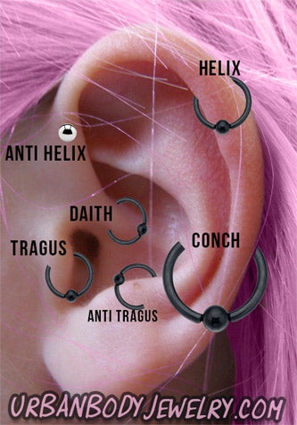 17 Different Kinds of Ear Piercings that Aren’t Boring!