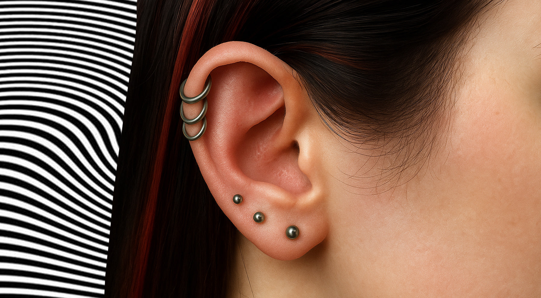 The Art of Stacking a Helix Piercing: Combining Multiple Piercings for a Custom Look