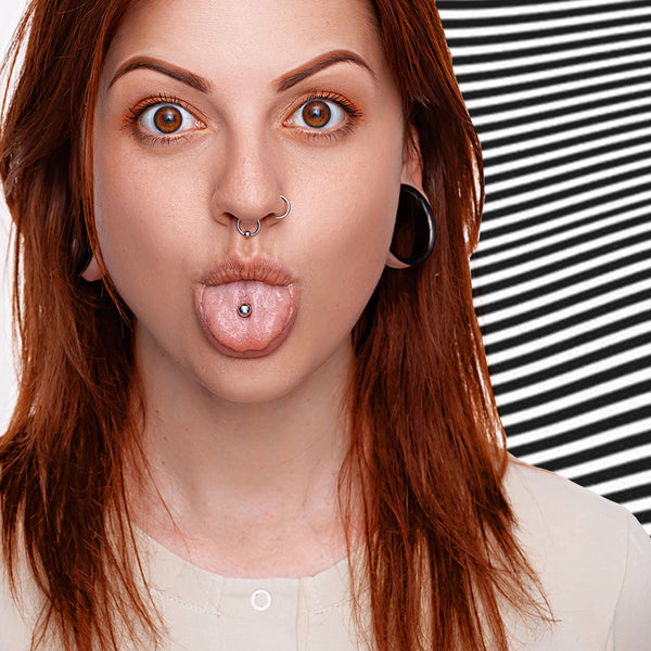 Vertical Nose Tip Piercing Nose Piercing Outlet Causing Headaches