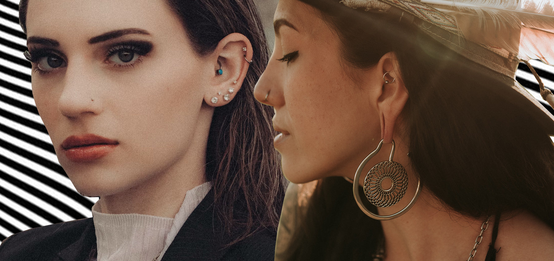 Rook vs. Daith Piercing Explained and Jewelry to Match Them ...