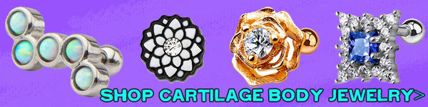 Top 5 Cartilage Rings For a Night Out