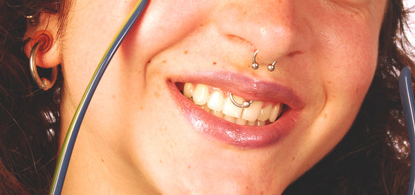 Upper Lip Frenulum Piercing: AKA Smiley / Scrumper Piercing