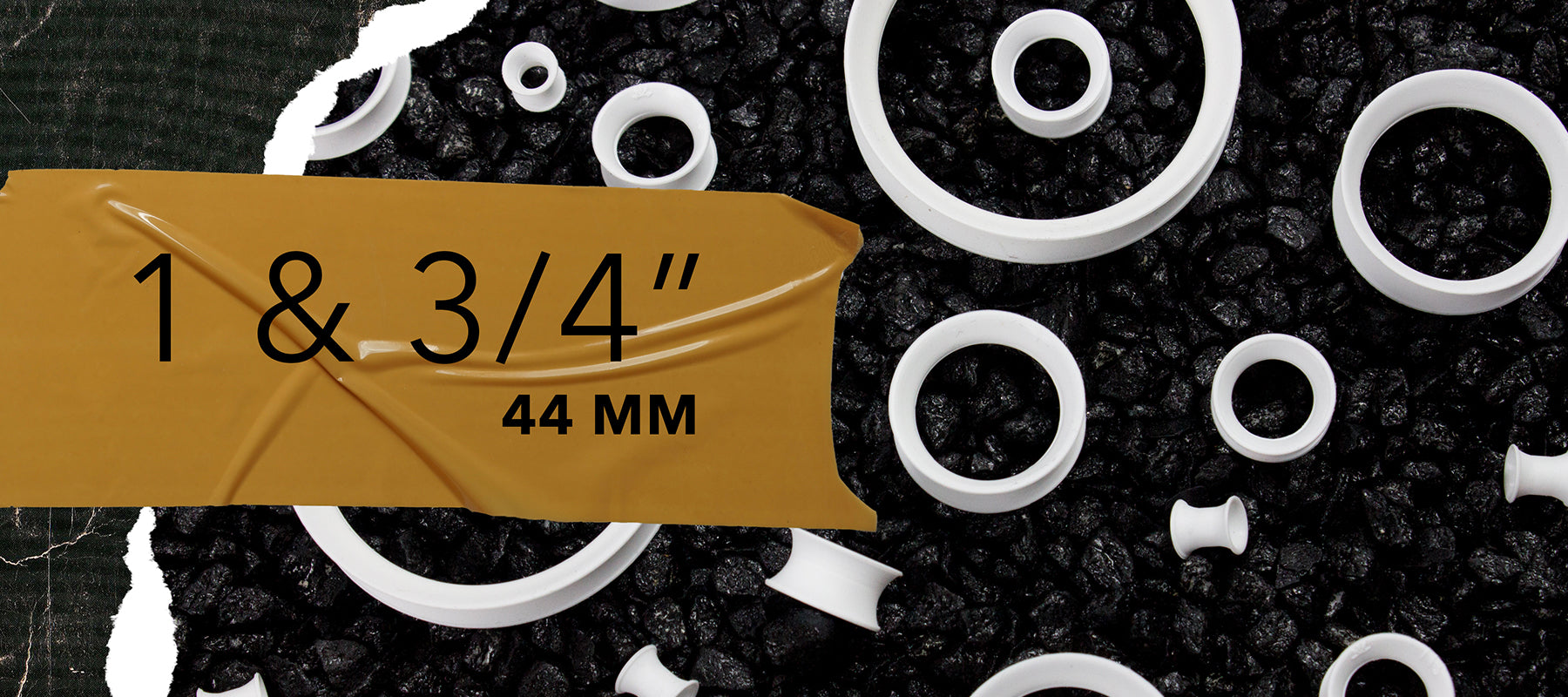 1 & 3/4" (44mm) Plugs / Gauges