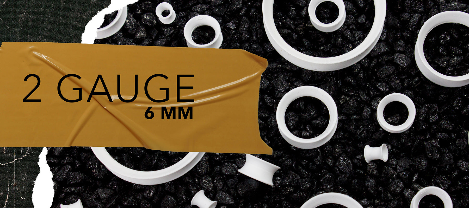 2 Gauge (6mm) Plugs / Gauges