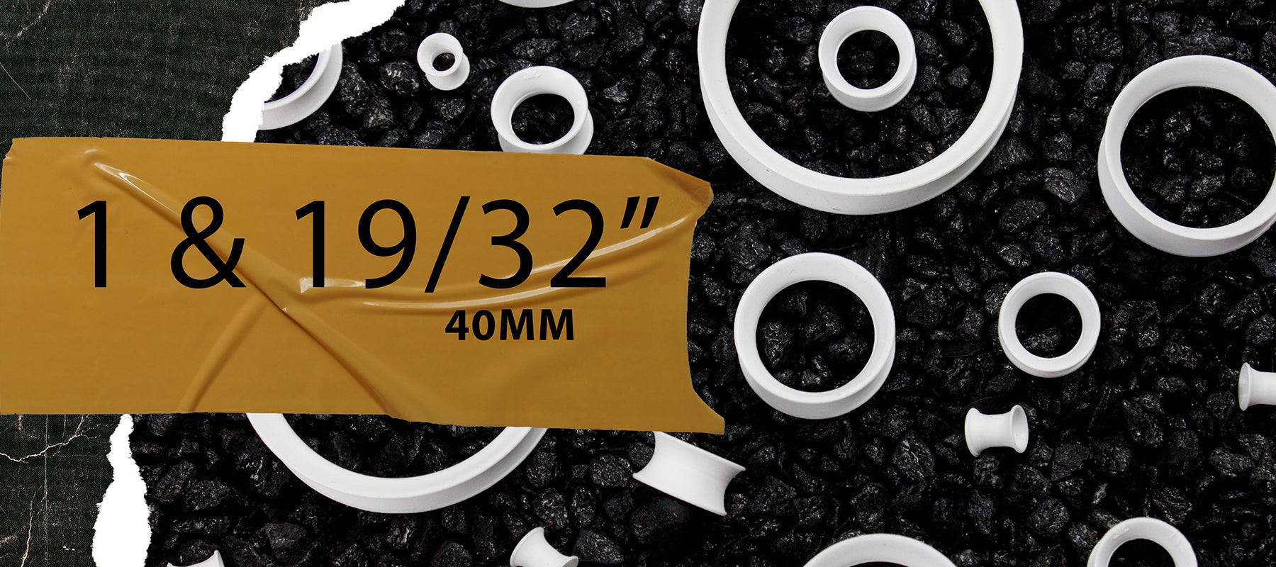 1 & 19/32" (40mm) Plugs / Gauges