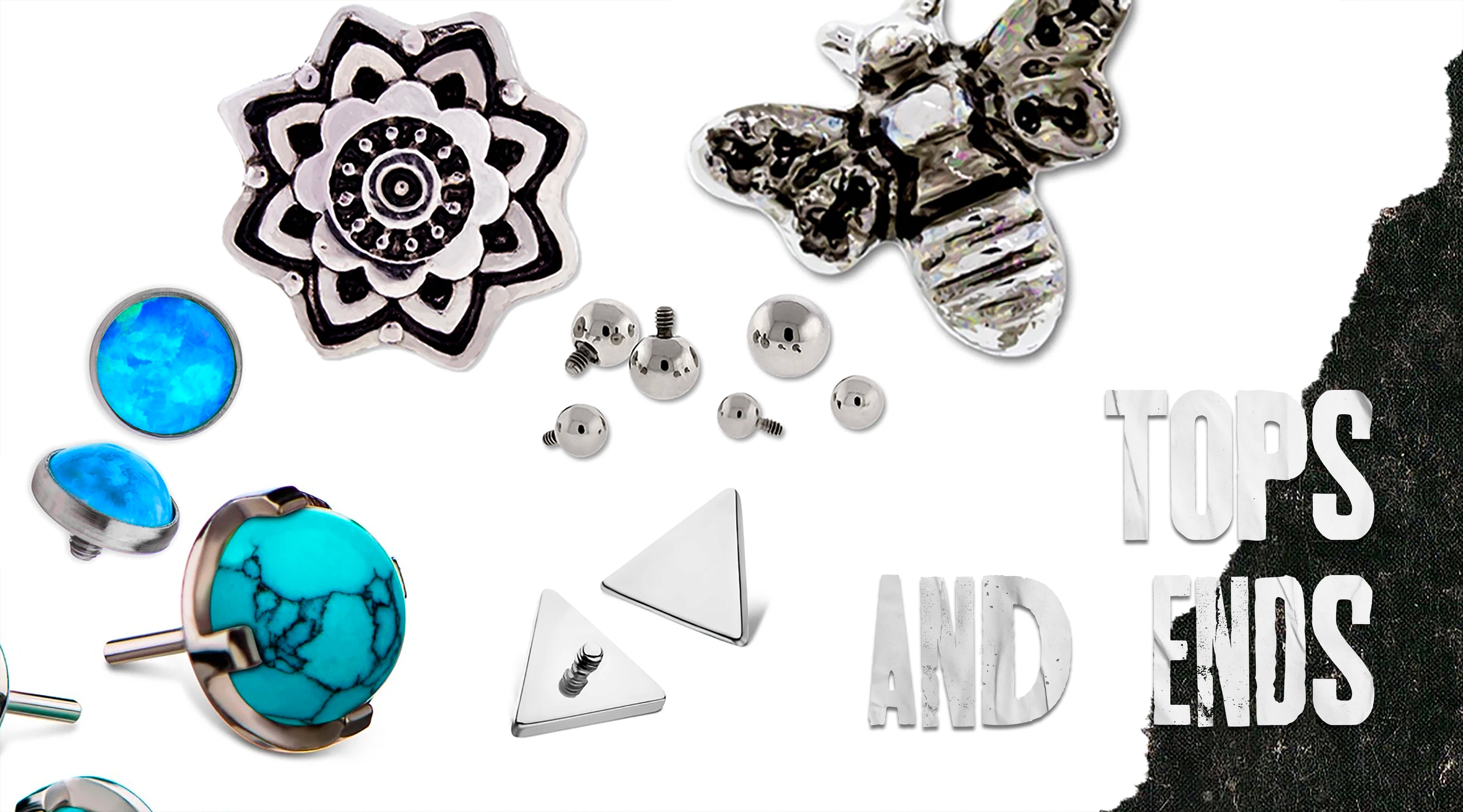 Body Jewelry Tops & Ends