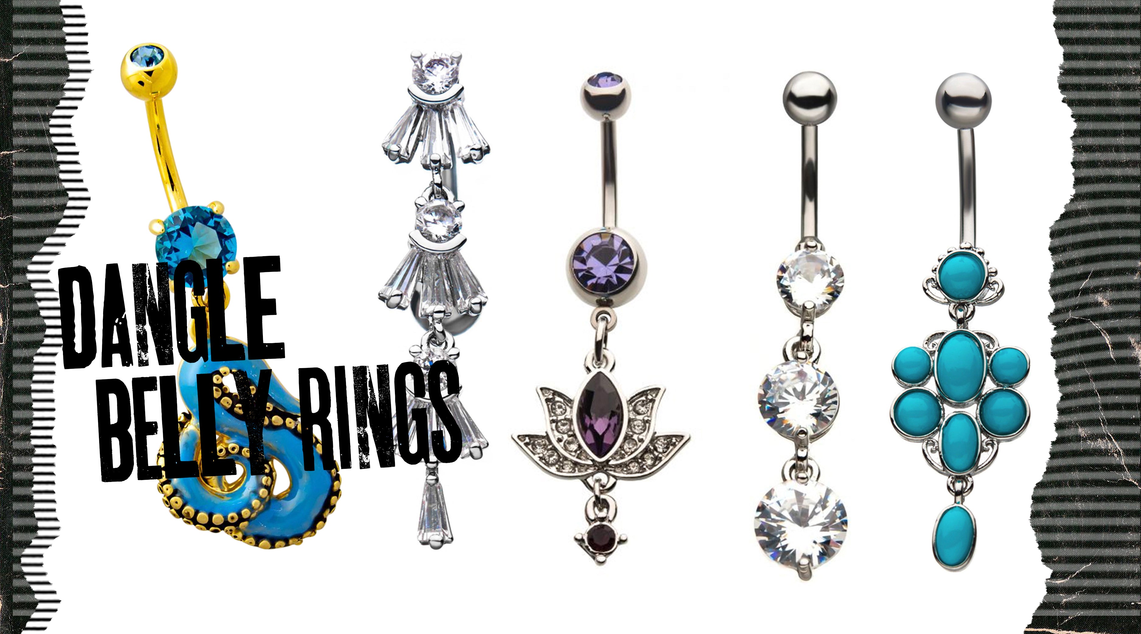 Dangle Belly Button Rings