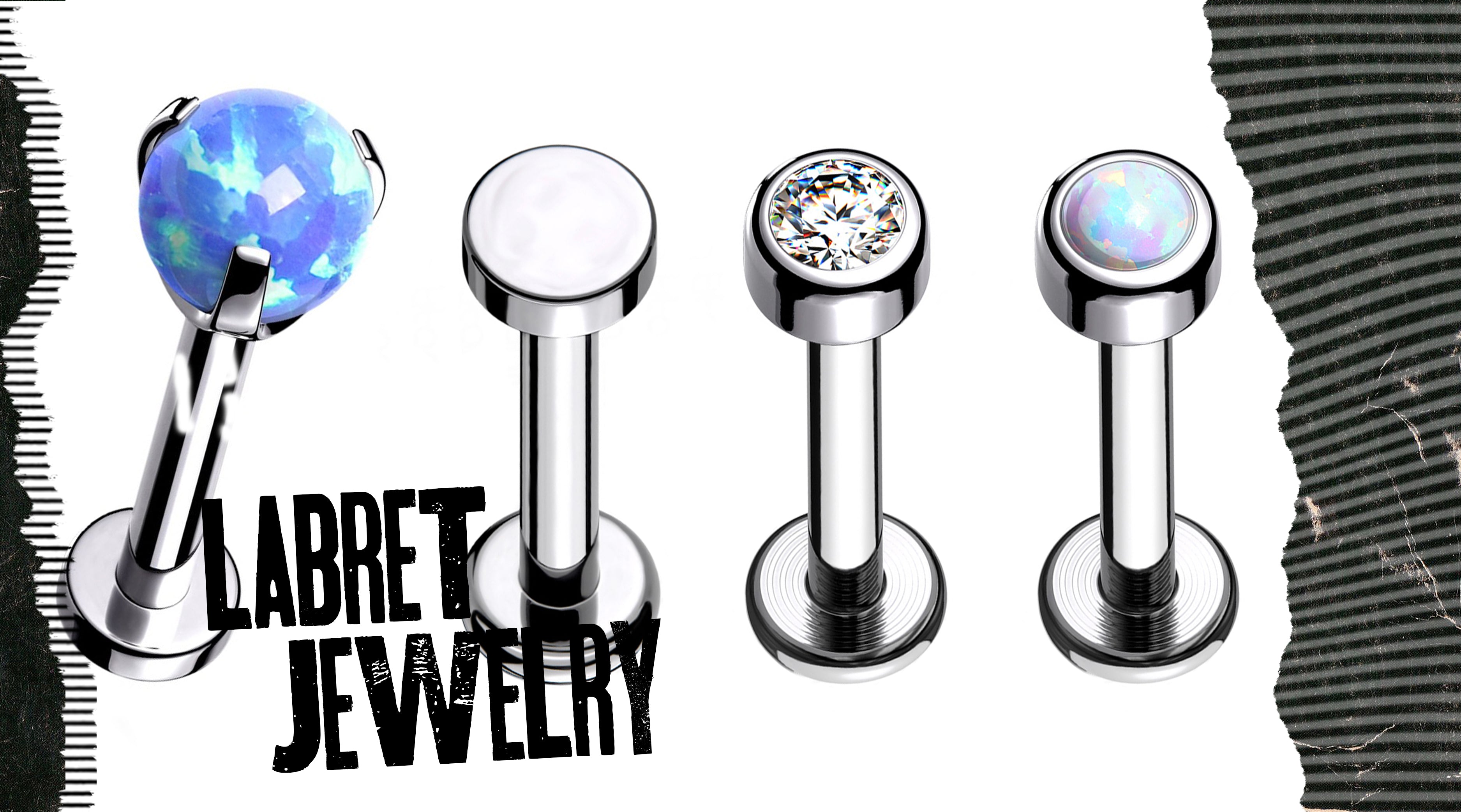 Labret Jewelry Labret Rings & Studs