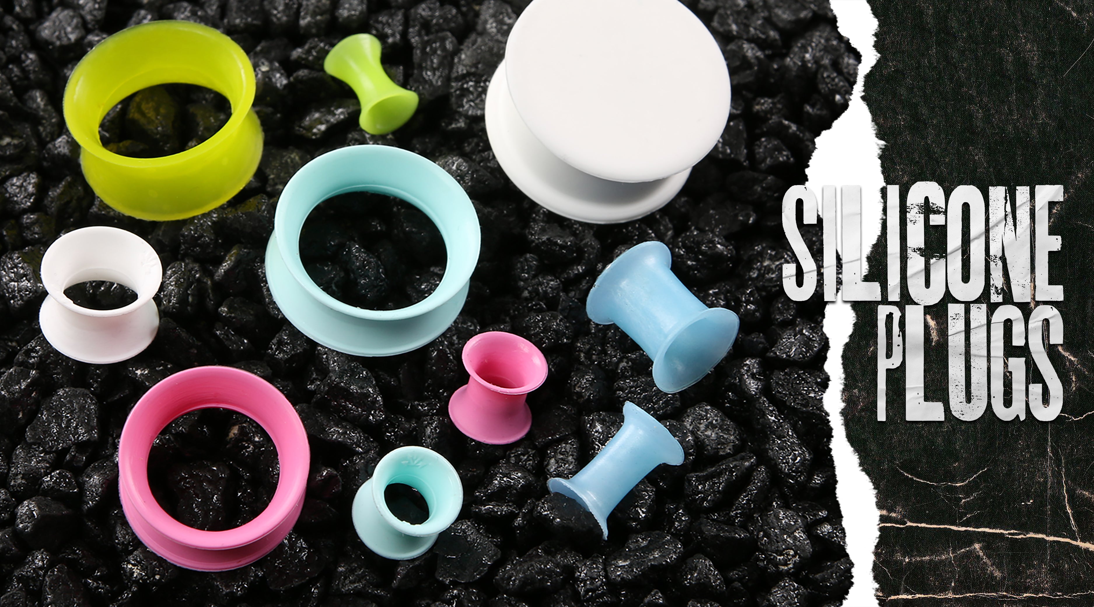 Silicone Squishy Plugs Ear Gauges